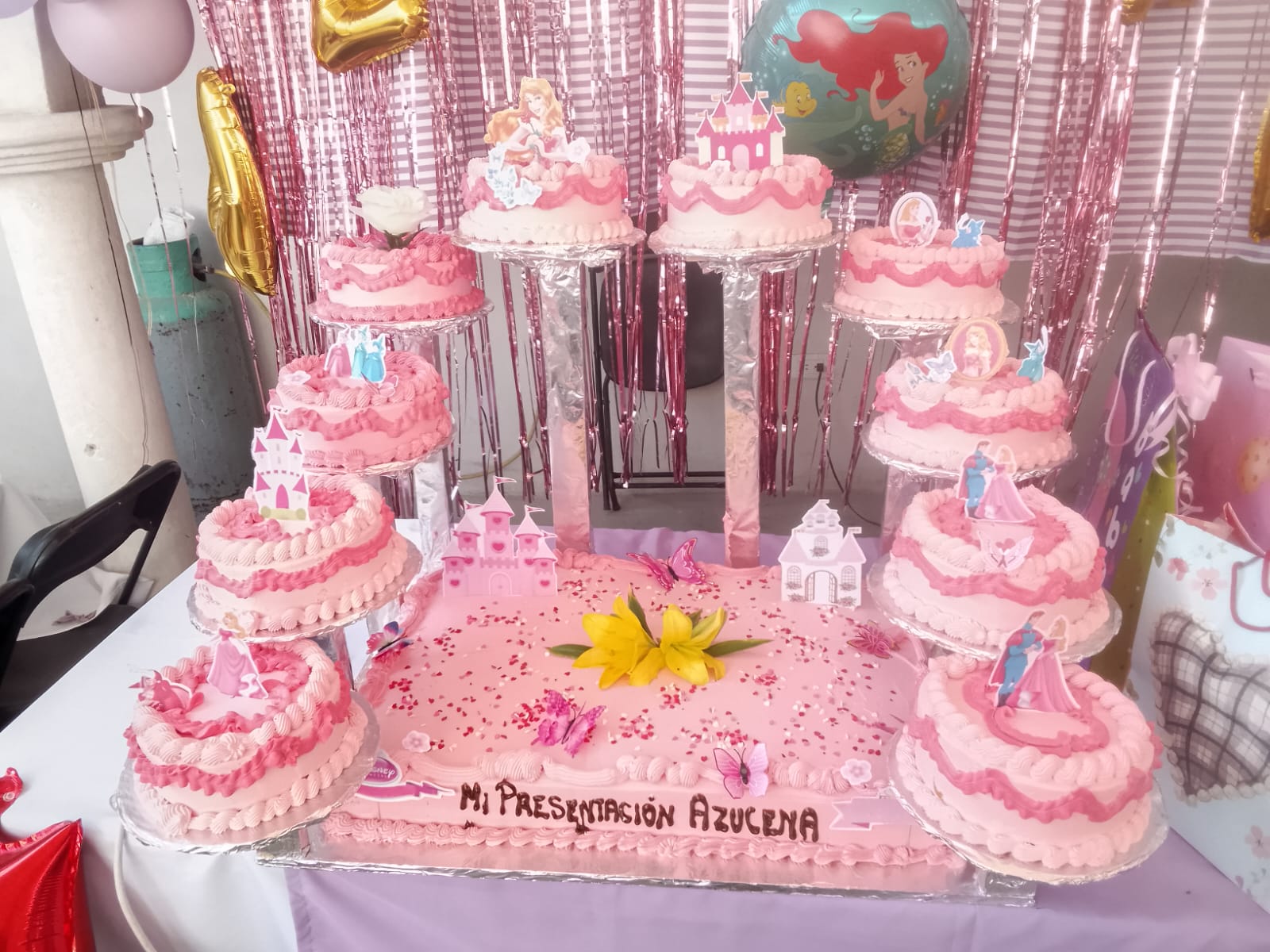 Pastel de presentación