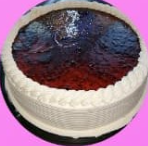 Pastel de queso con zarzamora